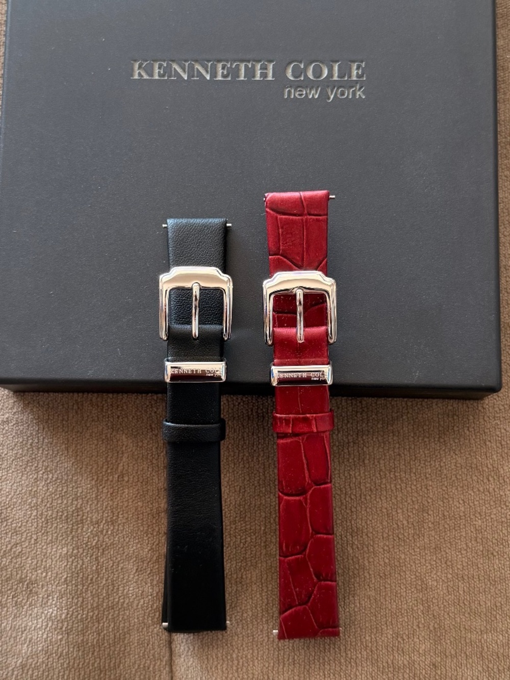 Kenneth Cole NY Leather Replacement Watchbands 14MM